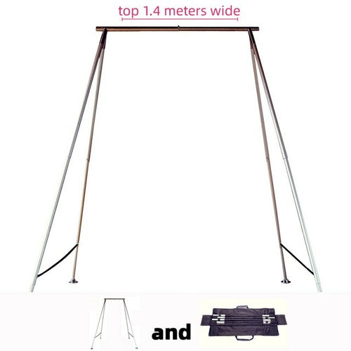 1.4M Yoga Frame Rig for Aerial Yoga Hammock Indoor & Outdoor