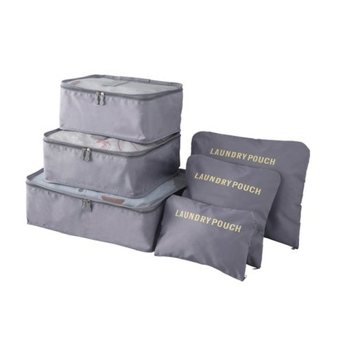6pcs Cube Storage Bag Organizer Set