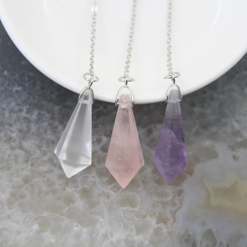 Natural Opal Stone - Healing Pendulums for Divination