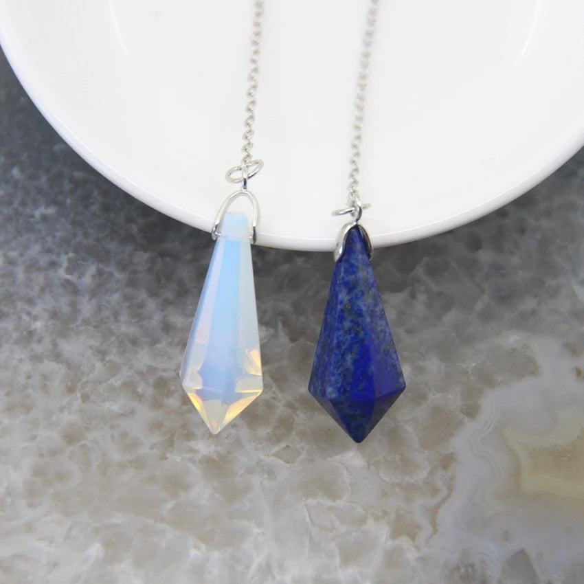 Natural Opal Stone - Healing Pendulums for Divination