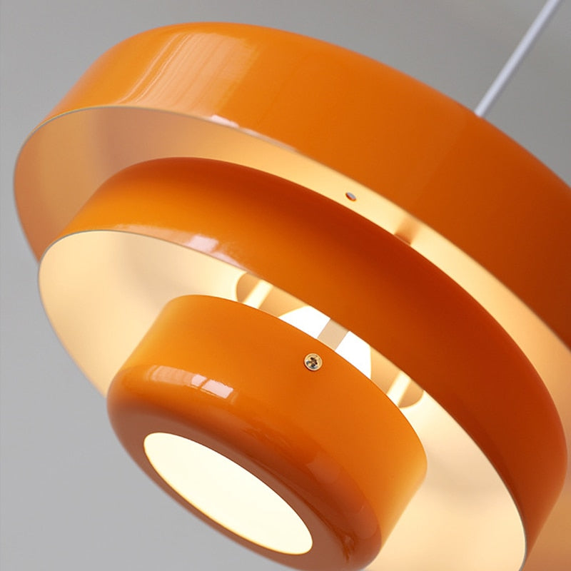Modern Bauhaus Tiered Pendant Light
