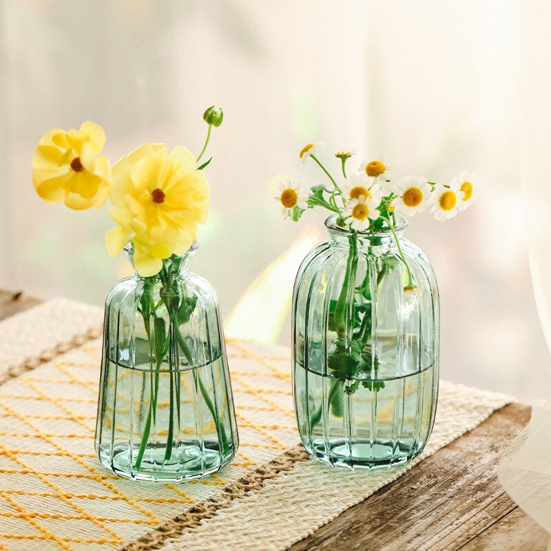 Mini Modern Stained Glass Vases