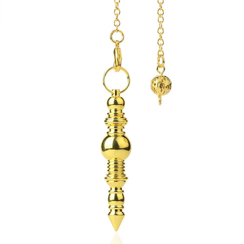 100% Copper & Brass Metal Pendulum for Divination