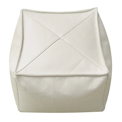 Vegan Leather Square Tatami Meditation Cushion Covers (Unstuffed)