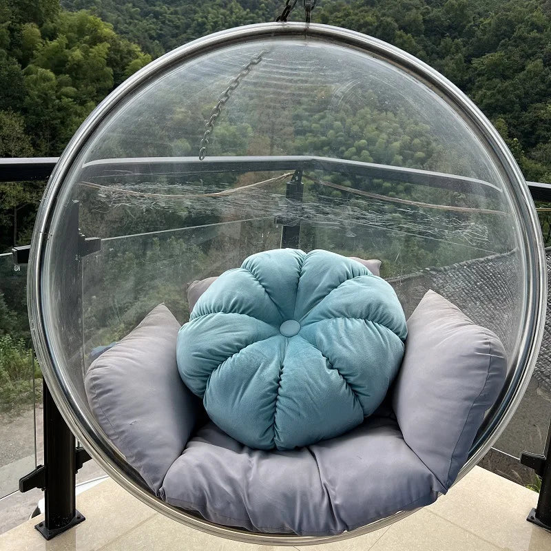 Round Solid Color Meditation Cushion