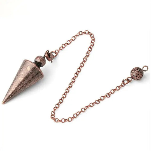 100% Copper & Brass Metal Pendulum for Divination