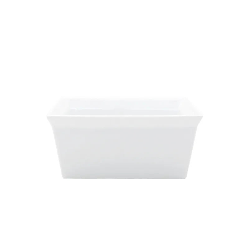 European Ceramic White Bowl and Plate 2PC Set