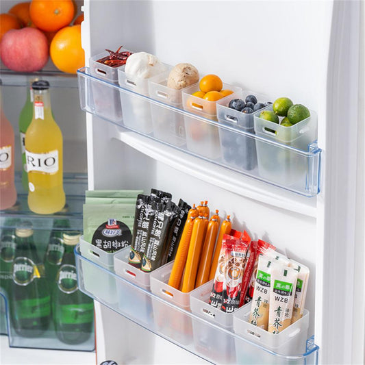 Refrigerator and Kitchen Side Door Organizer Set of Containers