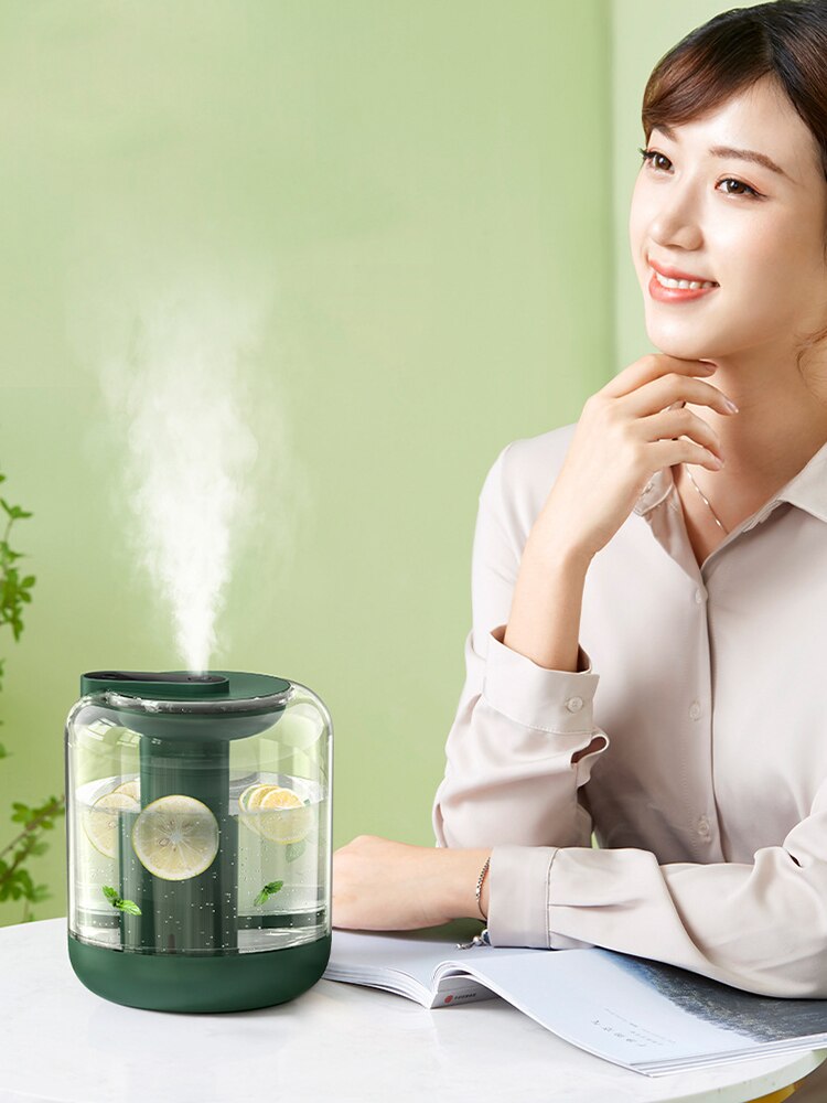 Air Humidifier - 1000ml with Essential Oil Aroma Diffuser