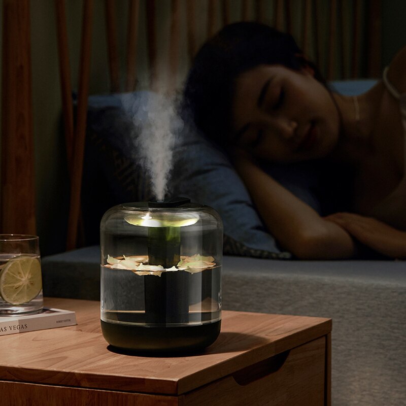 Air Humidifier - 1000ml with Essential Oil Aroma Diffuser