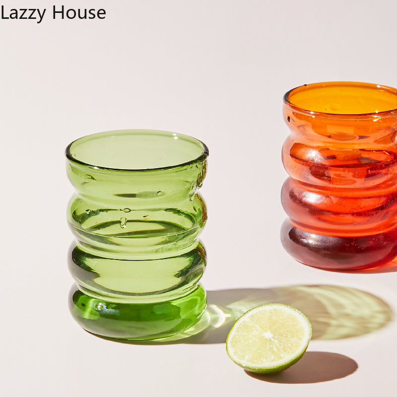 Modern Colored Glass Tumblers