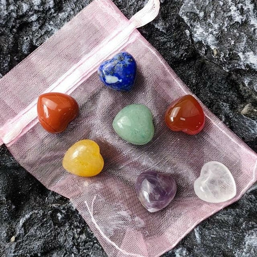 Small Crystal Box Set - Natural Gemstones for Chakras