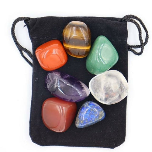 Small Crystal Box Set - Natural Gemstones for Chakras