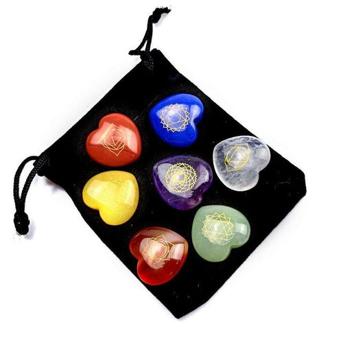 Small Crystal Box Set - Natural Gemstones for Chakras