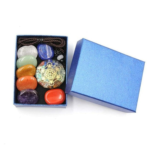 Small Crystal Box Set - Natural Gemstones for Chakras