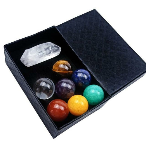 Small Crystal Box Set - Natural Gemstones for Chakras