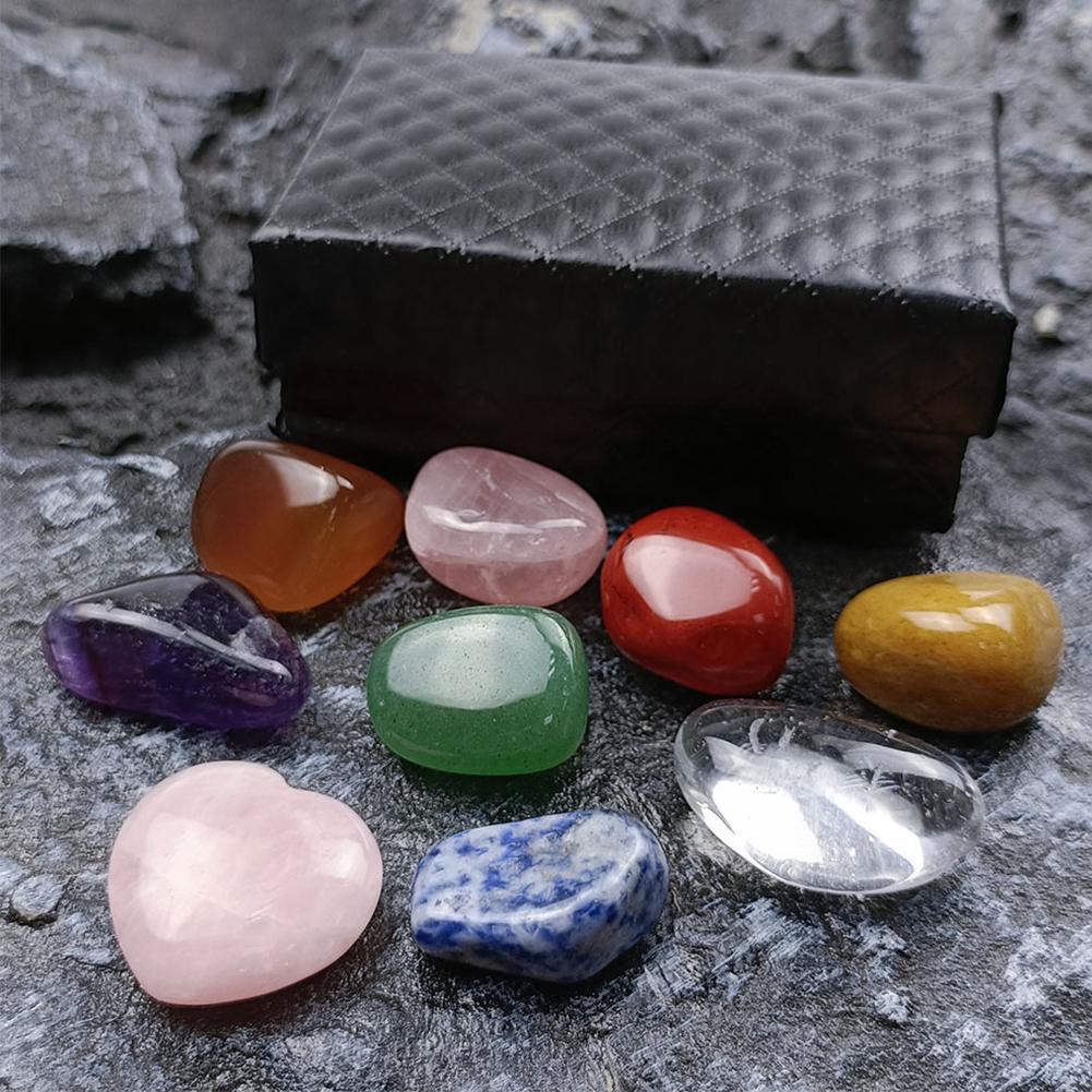 Small Crystal Box Set - Natural Gemstones for Chakras