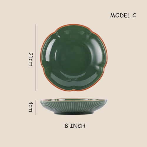 Modern Luxurious Ceramic Dish Set (Sold Separately)