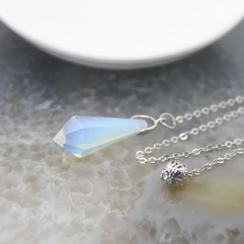 Natural Opal Stone - Healing Pendulums for Divination