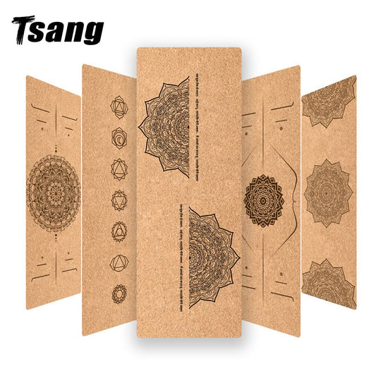 Natural Cork TPE Yoga Mat