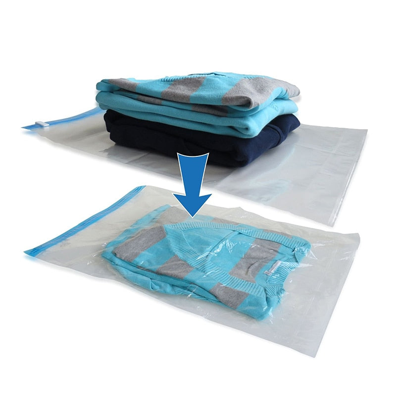 New Clothes Compression Storage Bags - Hand Rolling